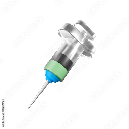 a 3D icon render inject