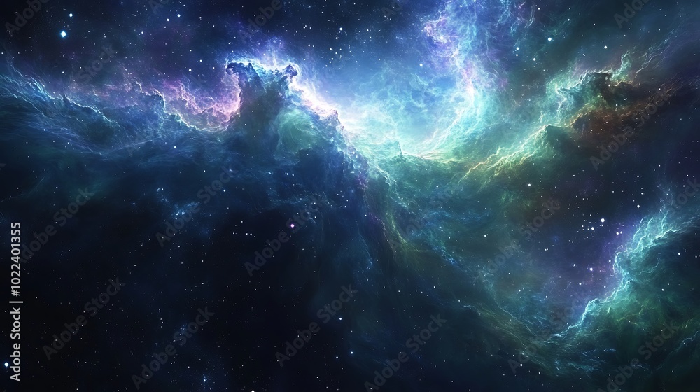A vibrant cosmic scene featuring swirling colors and starry depths, illustrating the beauty and mystery of the universe. A vibrant cosmic scene featuring swirling colors and starry depths, illustrating the beauty and mystery of the universe.