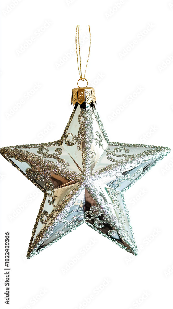 christmas decoration. star ornament christmas decoration. star ornament