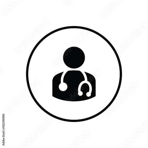 medical healthcare hospital doctor icon vector