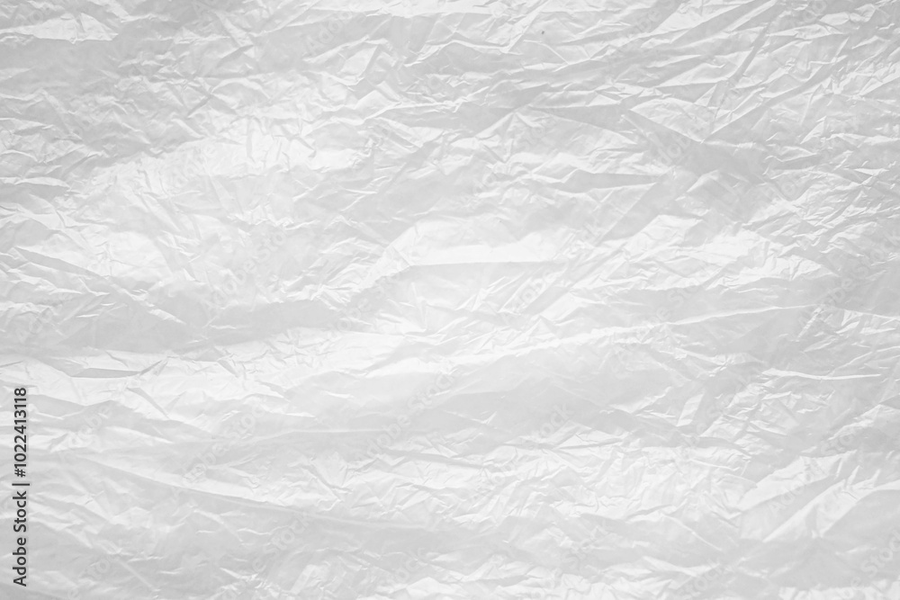 Obraz premium White plastic bag texture background.