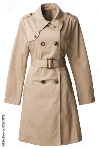 トレンチコート	（trench coat)
