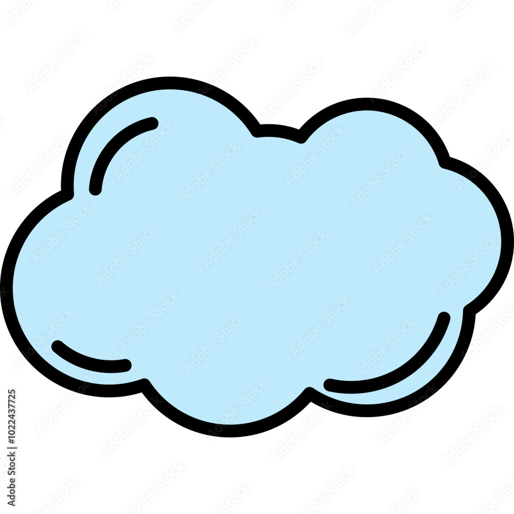 Sky Cloud Icon Sky Cloud Icon