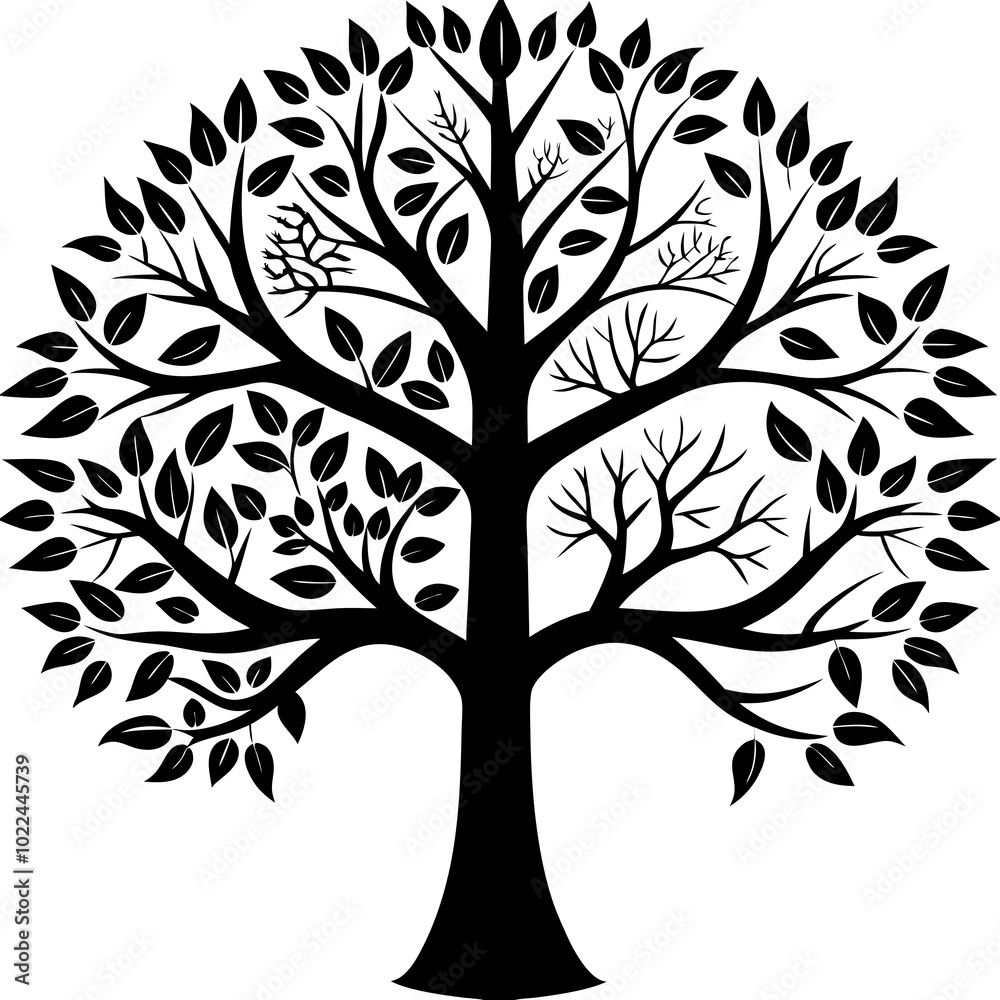 Obraz premium tree with leaves