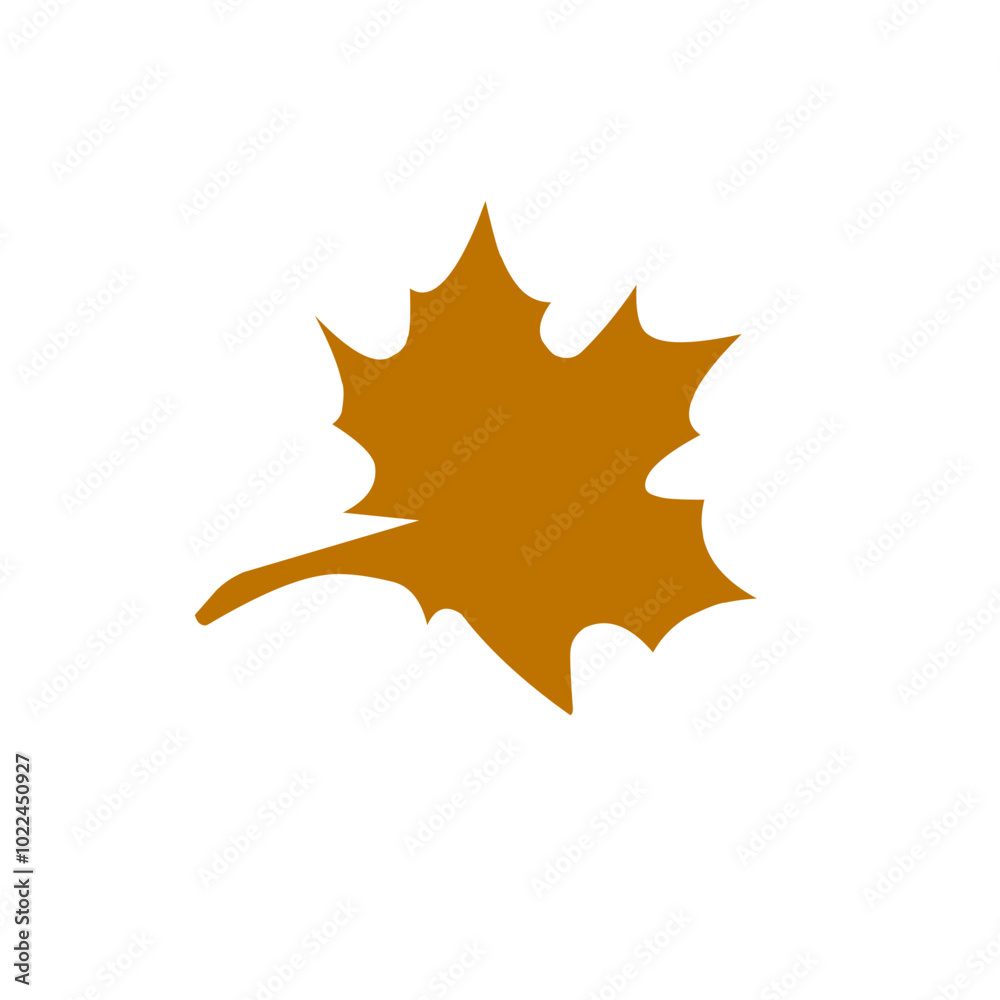 brown leaf vector design brown leaf vector design
