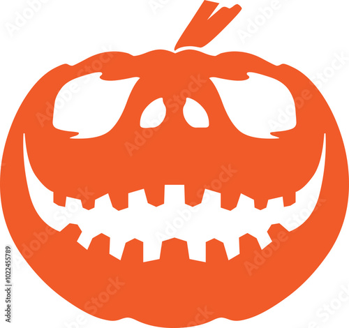 Halloween new icon and character on background