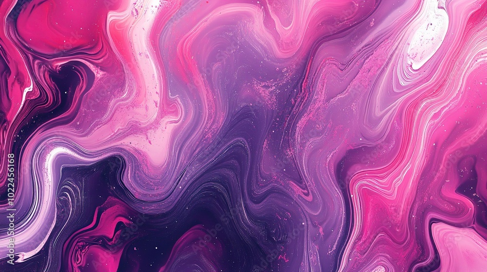 Fototapeta premium Abstract Pink and Purple Fluid Background Design