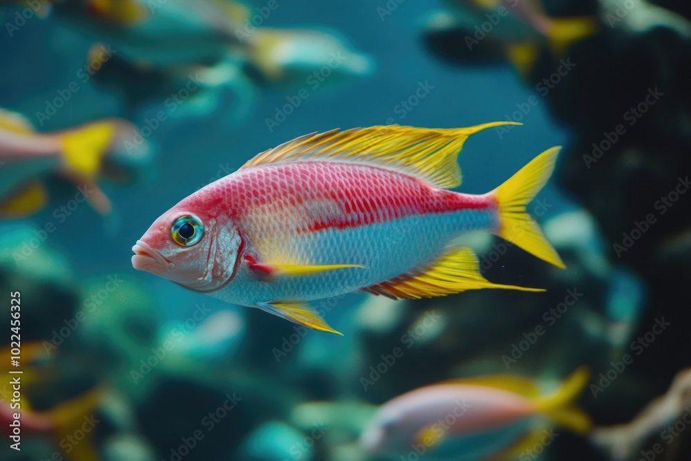 Fish in aquarium Fish in aquarium