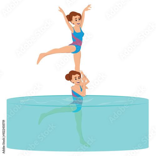 girls and women in various situations