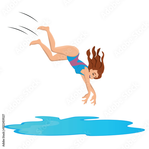 girls and women in various situations