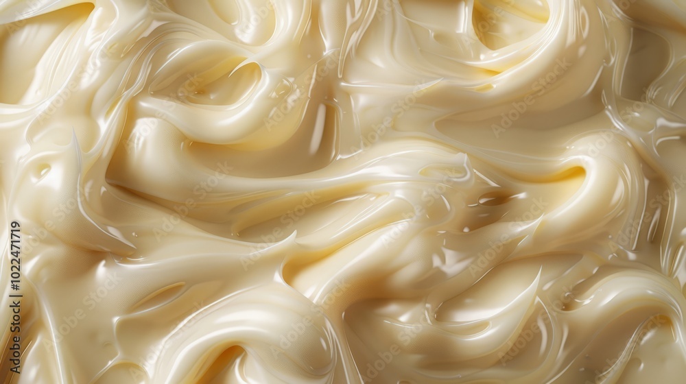 Close up of the texture of mayonnaise background, top view. Photorealistic high resolution macro photography for advertising or food design. Close up of the texture of mayonnaise background, top view. Photorealistic high resolution macro photography for advertising or food design.
