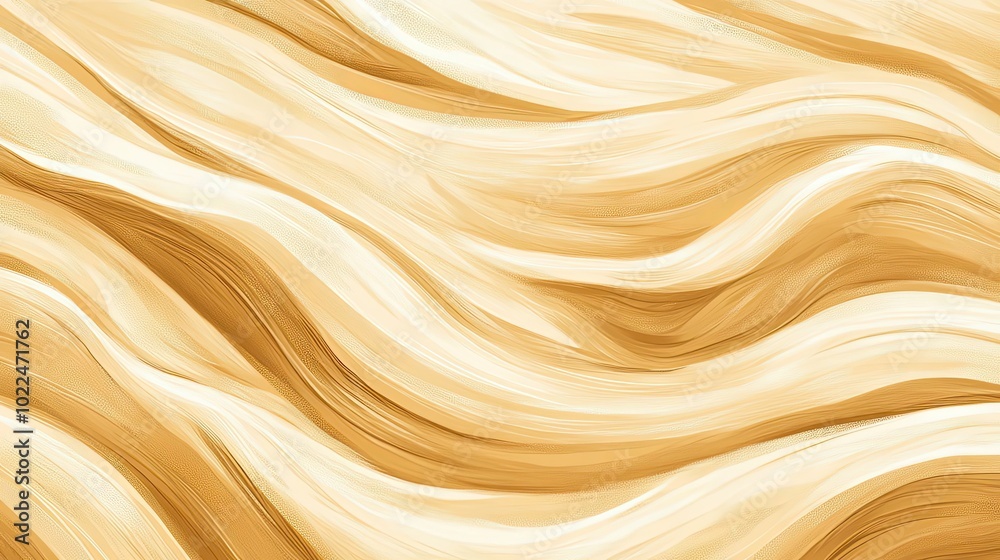 Abstract Swirling Pattern in Warm Hues of Beige and Gold Abstract Swirling Pattern in Warm Hues of Beige and Gold