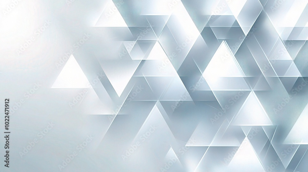 Fototapeta premium Abstract Geometric Shapes in Soft Tones