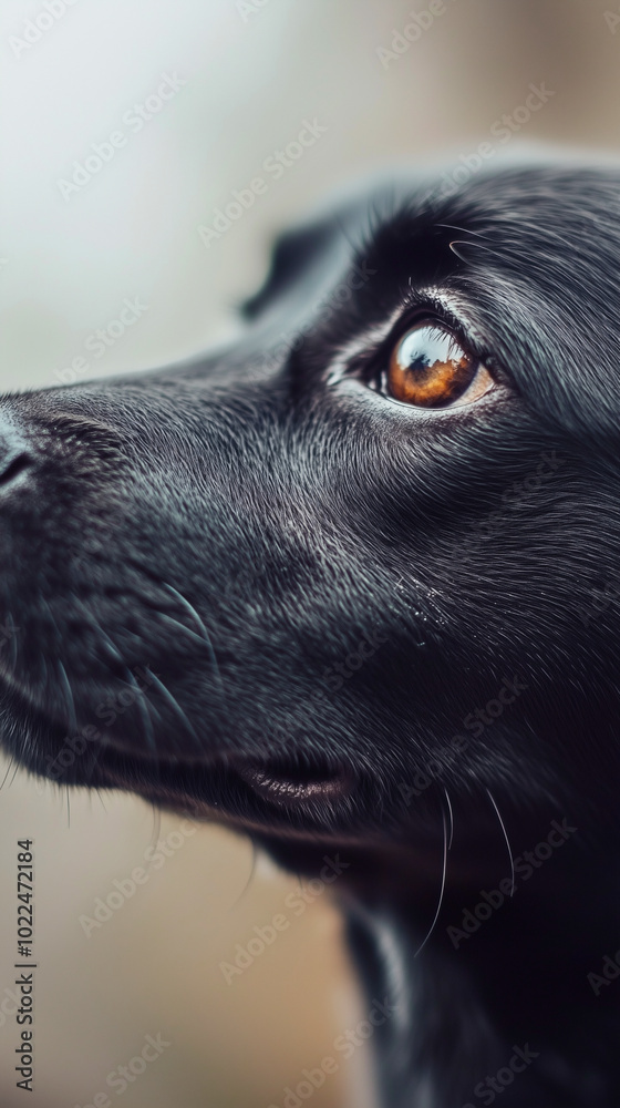 A cute dog close-up shot generated by AI A cute dog close-up shot generated by AI