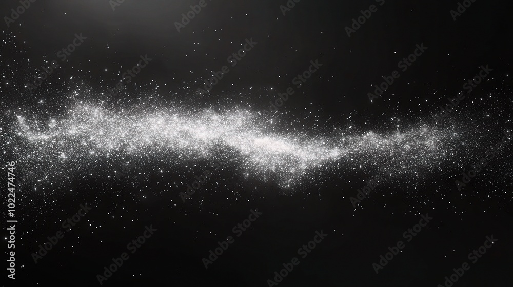 Galaxies in Deep Space with Sparkling Stars Galaxies in Deep Space with Sparkling Stars