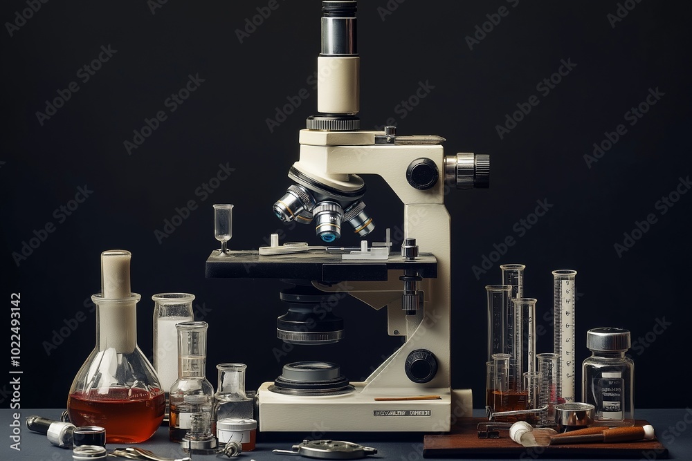microscope lab equipment by generative ai microscope lab equipment by generative ai