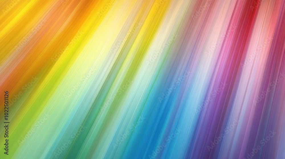 A vibrant, abstract background with colorful diagonal streaks.