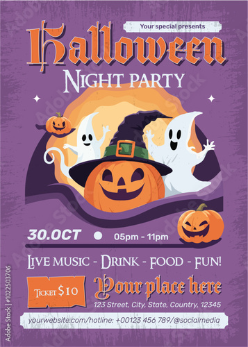 Halloween Party Flyer