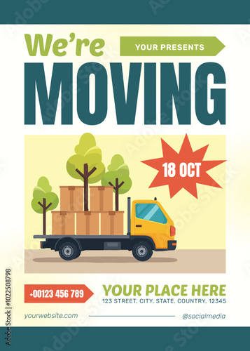 We're Moving Flyer