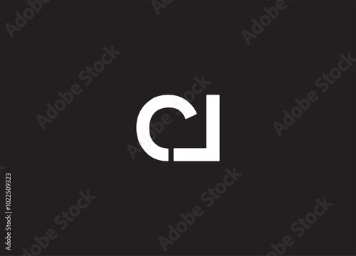 CL letter logo and initial logo design