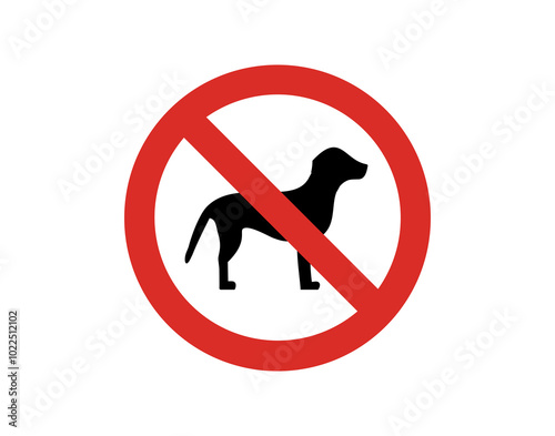 no dog signboard