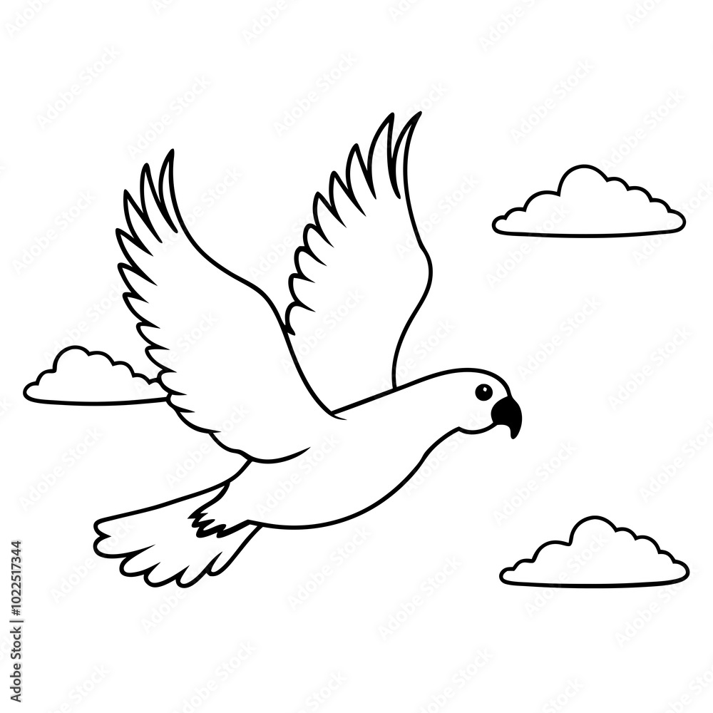 Obraz premium australian-cockatoo-flying