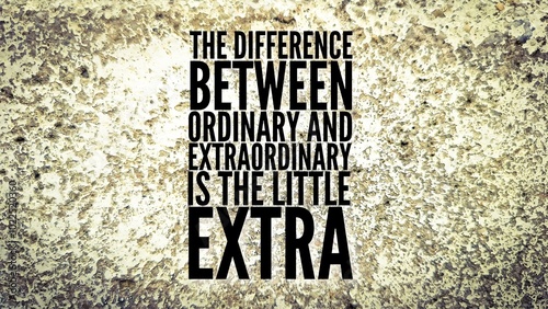 Canvas Print Inspirational quote for life, success, inspiration, uplifting and empowering