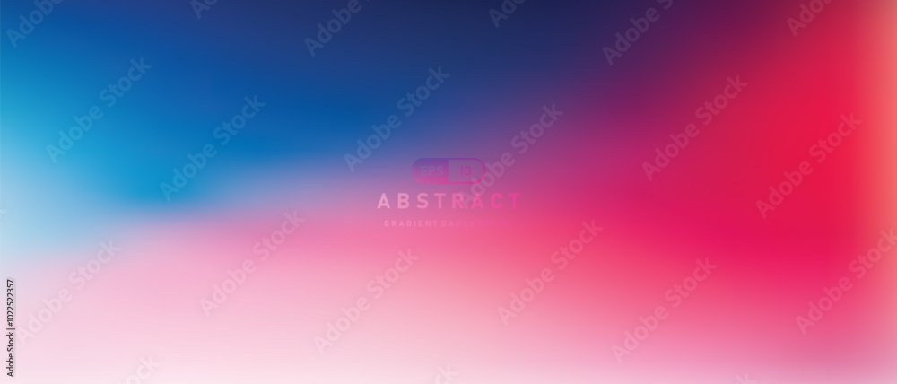 Fototapeta premium Abstract background,color vector banner gradient pattern. Blurred light fuzz colorful gradient background. Vector soft horizontal backdrop background design,​ wallpaper​ design, art​ design, painting