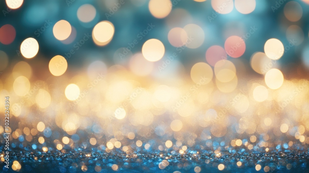 A blurred background of shimmering lights creating a festive and dreamy atmosphere. A blurred background of shimmering lights creating a festive and dreamy atmosphere.