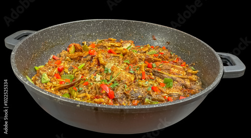 Rougail de morue à la créole, île de La Réunion  photo