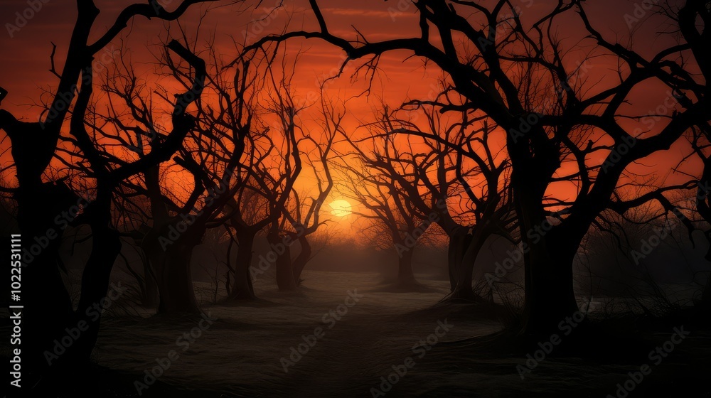 haunted spooky trees haunted spooky trees
