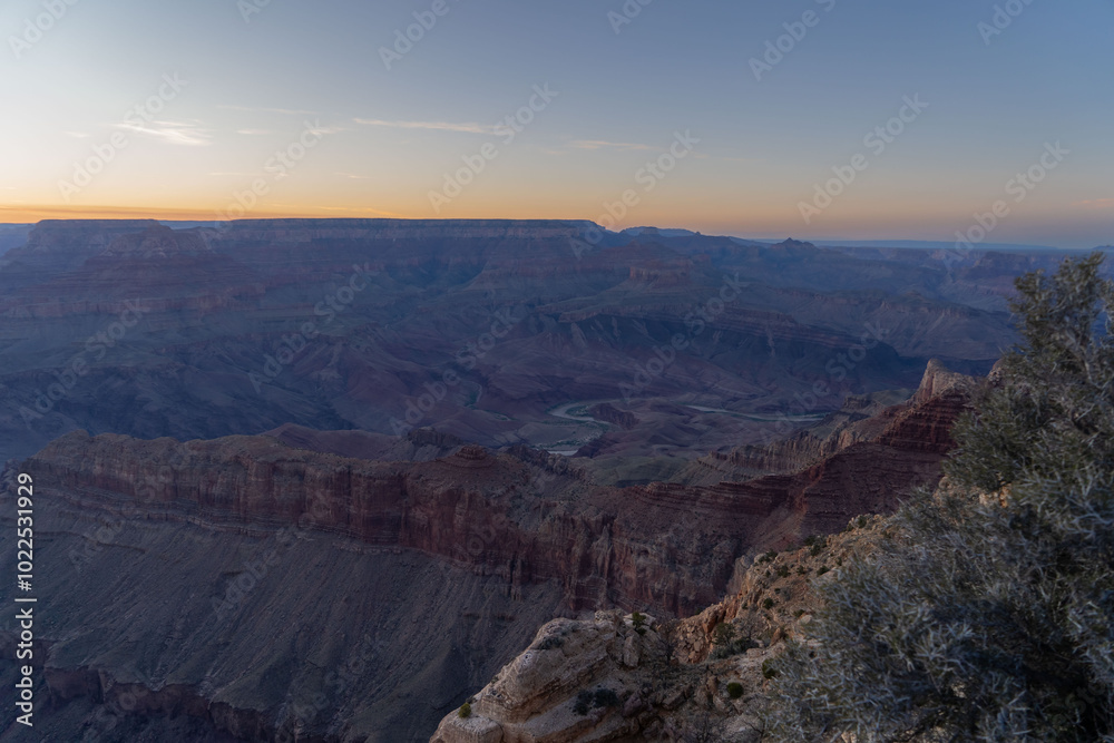 Grand Canyon National Park at sunset , Arizona, USA. Grand Canyon National Park at sunset , Arizona, USA.