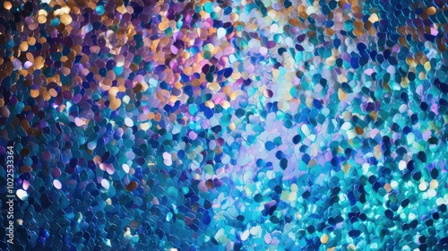 colors sparkle blue background