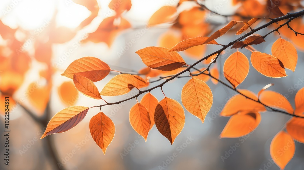 nature orange fall leaves nature orange fall leaves