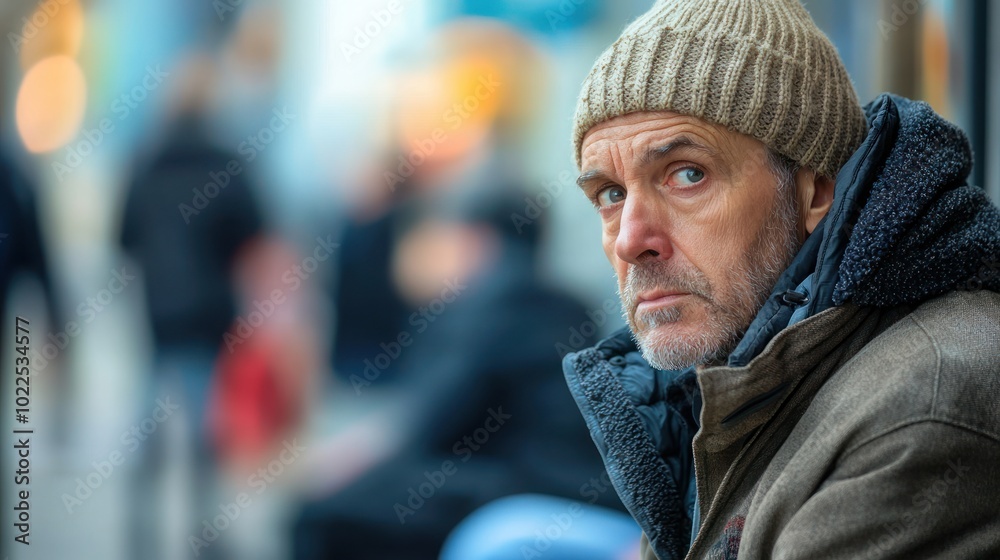 a concerned family member waiting outside a police station after a loved one has been arrested a concerned family member waiting outside a police station after a loved one has been arrested
