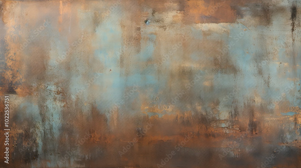 Obraz premium weathered seamless metal texture