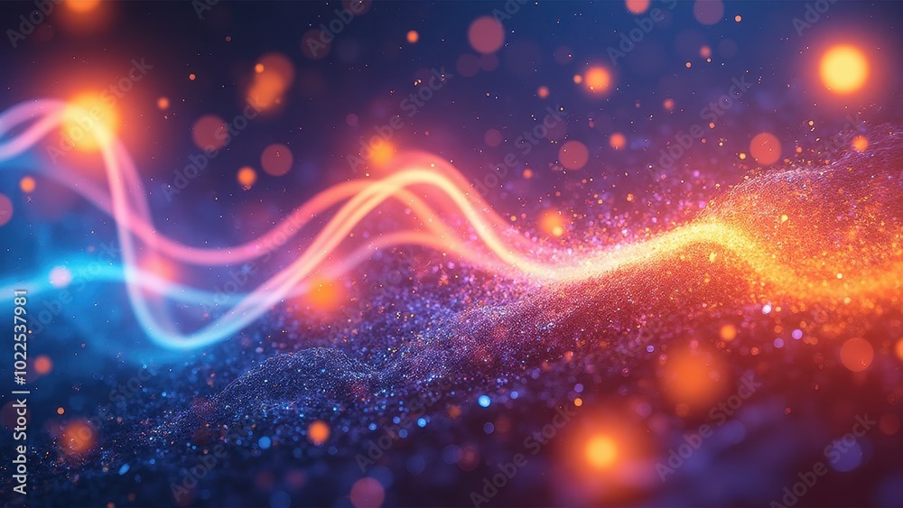 Abstract Creative Vision with Enhanced Light Effects Abstract Creative Vision with Enhanced Light Effects