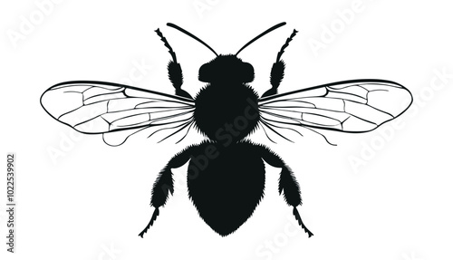 bee silhouette