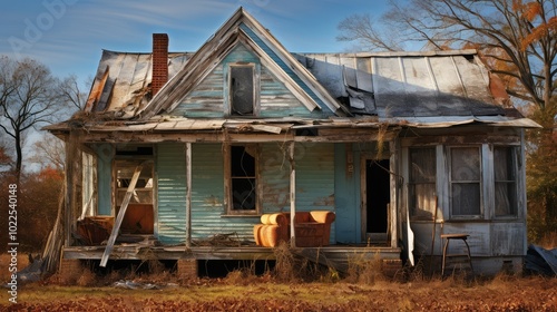 decay condemned house photo