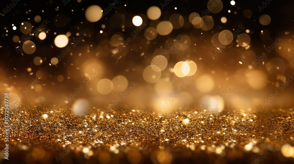 elegance gold sparkles background