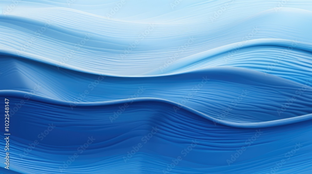 Fototapeta premium blurred blue horizontal lines background
