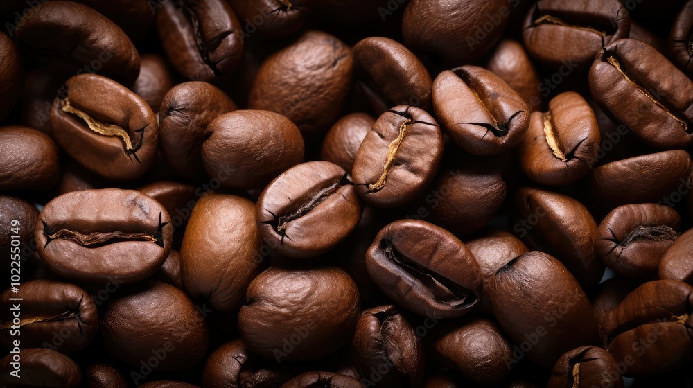 Naklejka premium beans kenya coffee