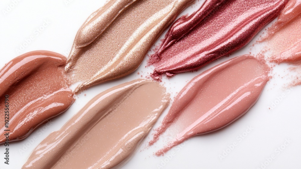 Beige nude tone lipstick make up isolated on a studio background,natural Liquid lipsticks,makeup cosmetic lips, product mockup for beauty fashion business,sale,swatch color,template. Beige nude tone lipstick make up isolated on a studio background,natural Liquid lipsticks,makeup cosmetic lips, product mockup for beauty fashion business,sale,swatch color,template.