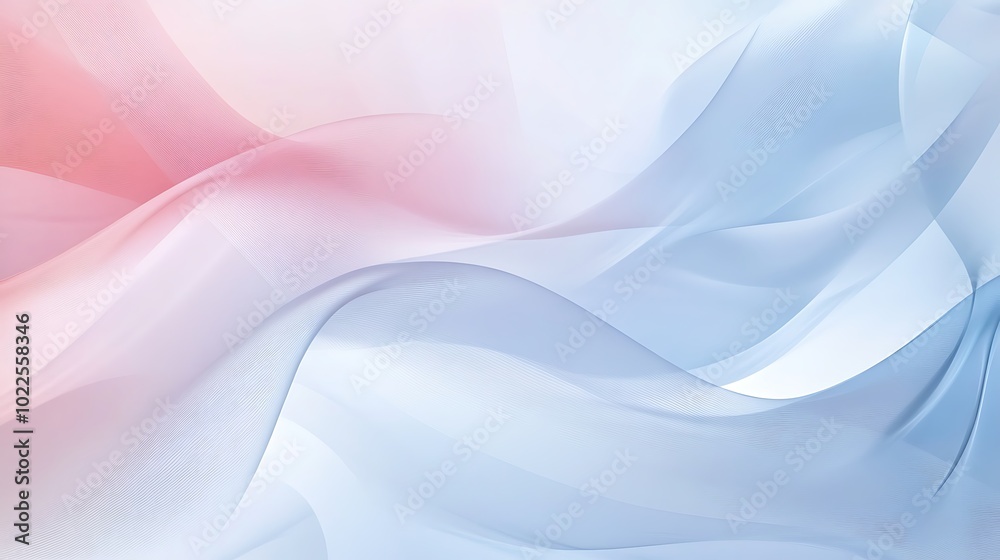 Fototapeta premium Colorful abstract background waves illustration wallpaper 3d rendered seamless pattern design in blue and bright pink