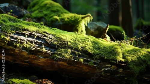 moss wood bark