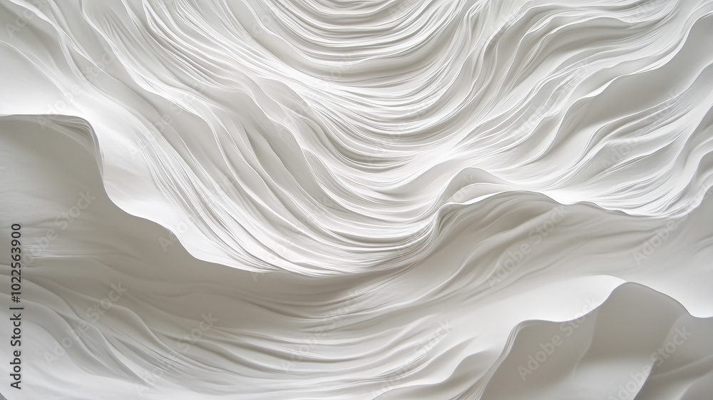 Obraz premium white fabric texture