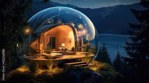 mgicl house in a bubble photo