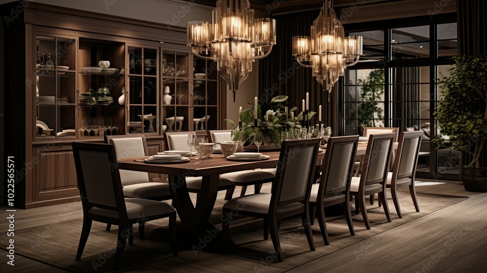 Obraz premium furniture home interior wood