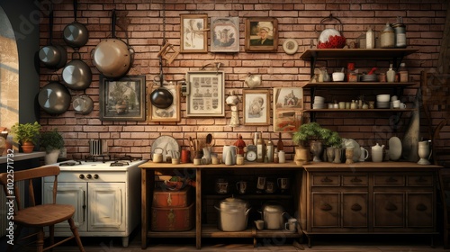 character wall kitchen