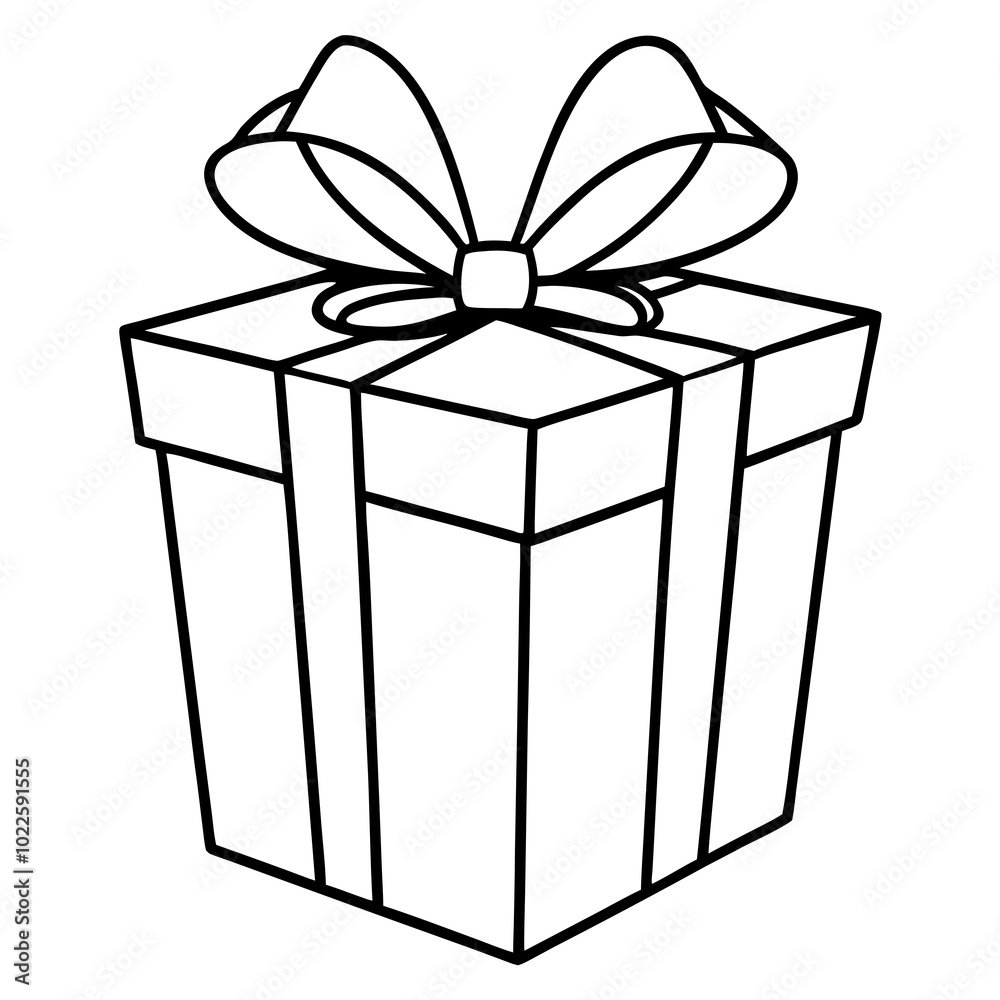 gift box isolated on white